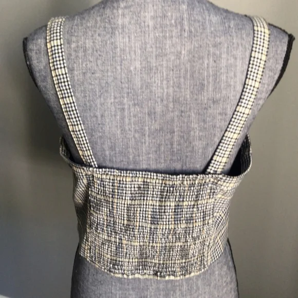 NWT Abercrombie Button Crop Top - Picture 5 of 6